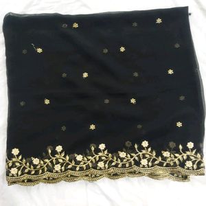 Black Kurta And Dupatta