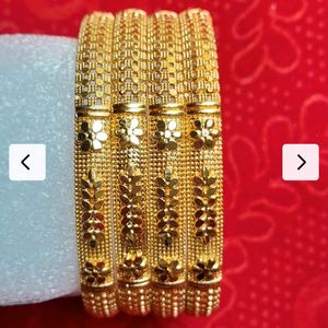 Gold Plated 1gram Bangles