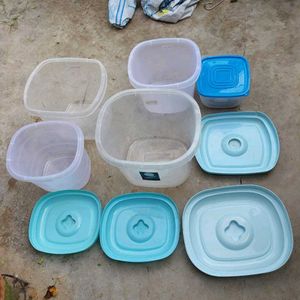 SETO OF 6 CONTAINERS SET