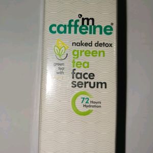 M Caffeine green tea face serum