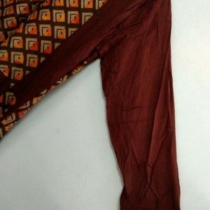 📢 Sale 📢 Sale 📢 Sale 📢 Brown Printed Gown For Womens