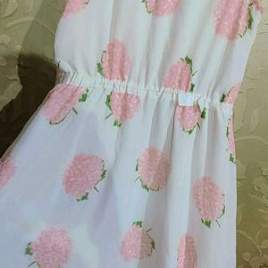 Cute Off-white Dress For Kids11-12