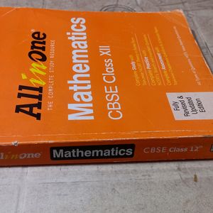 All In One Mathematics Class 12