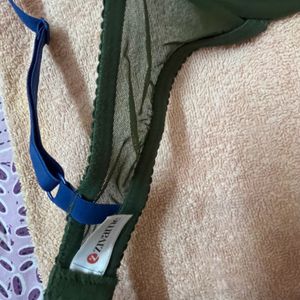 Zivame Green Padded Bra