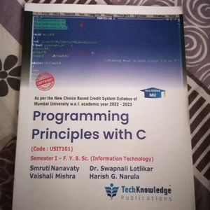 Programming Principles With C