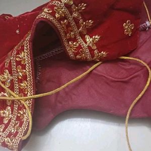 Velvet Bridal Lehenga Very Brand New