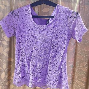 Sale! Sale!! Sale!!! New Purple Net Top ✨💜