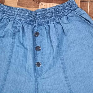 Denim Short Plazo