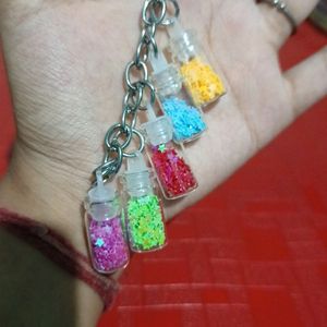 Bottle Sparkle Keychain