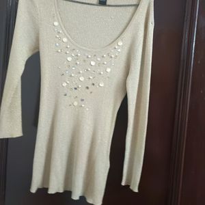 Strechable Shimmer Top