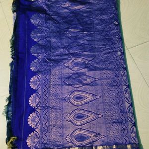 Blue Colour Uppada Pattu Saree