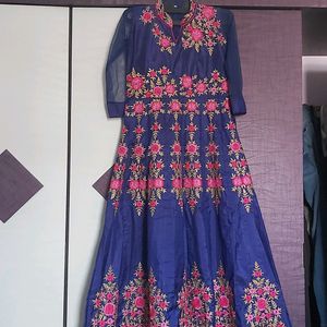 Embroidered Gown #traditional #festivewear #gown