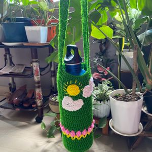 Crochet Bottle/flask Cover Bag