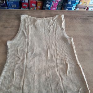 Sleeveless Shining Top