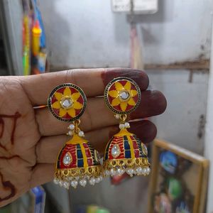 Menawork Jaipuri Jhumka