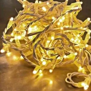 40 LEDs 12 m Yellow Steady String RiceLi