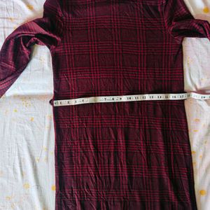 Full Neck Kinda Long Dress For Girls.