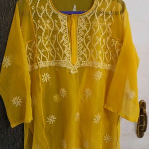 ❤️2 chikankari kurti @ New kurta combo 40 size