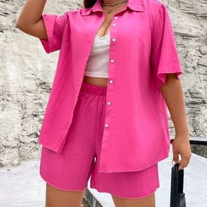 Hot Pink Oversized Shirt