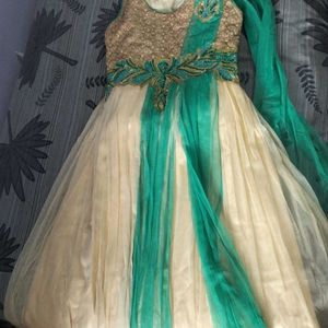 Beautiful Embroidery Dress For Girl Kid