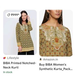 BIBA Kurti