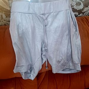 Silver Shimmer Shorts