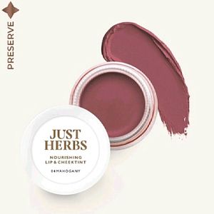 Just Herbs Lip Cheek Tint 04 Mahogany