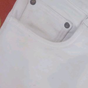 CIRCLE White Jeans Pant