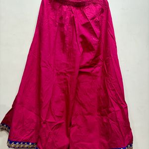 Blue Pink Sharara Set With Dupatta