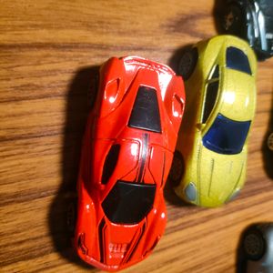 Metal Cars Pack Of 6