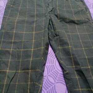 Checked Pant