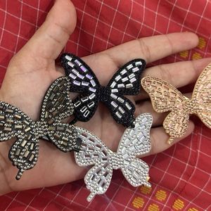 Beautiful Butterfly New Hair Clips