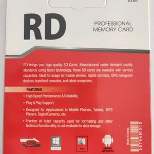 RD 8gb Memory Card