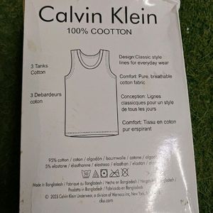 Single Pc Cotton Ck Vest