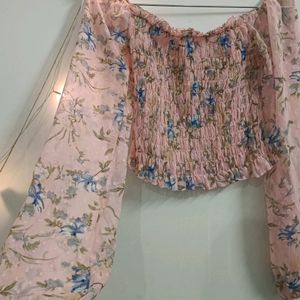 Chic Floral Boho Top