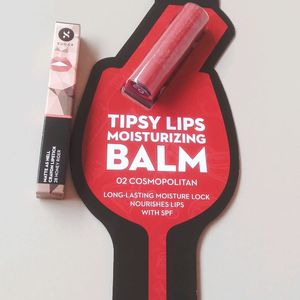 Combo Of Sugar Lipcryon And Lipbalm