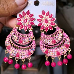 Party Wear Bridal Earrings For Women And Girls