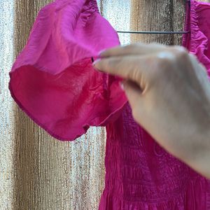 H&M Hot Pink Dress