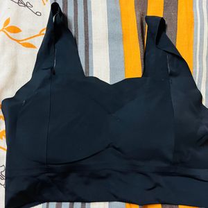 Black Padded Sports Bra