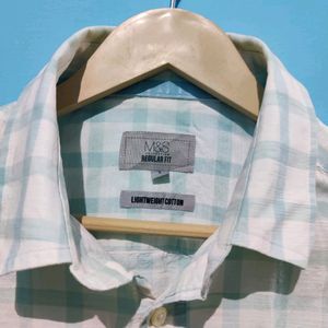 Unisex Branded Checked Shirt 🔥