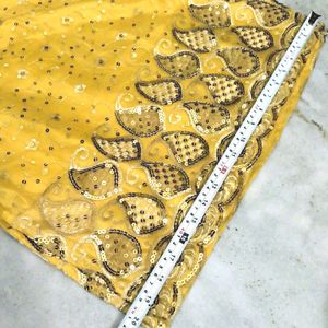 A Sharara Set With Dupatta