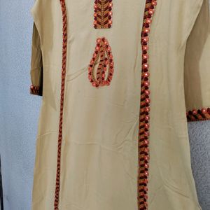 Beautiful Embroided Long Kurti