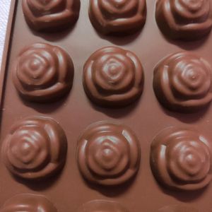 Rose Design Chocolate Mould