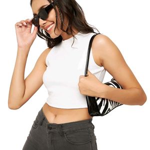 Women's Crop Plain Top