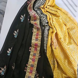 Pure Banarasi Saree(Half Saree Style)