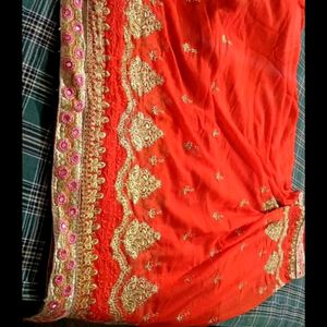 Saree With Stitch Blouse