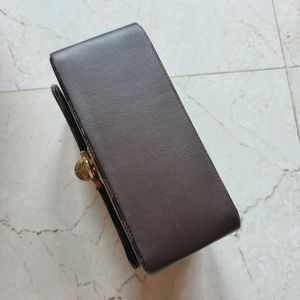 Brown Hand Clutch