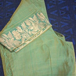 Green Kanjeevaram Blouse Sz 36"