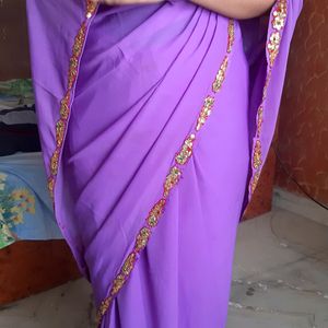 Purple Saree🌊❄