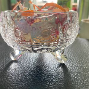 Intricate Crystal Bowl